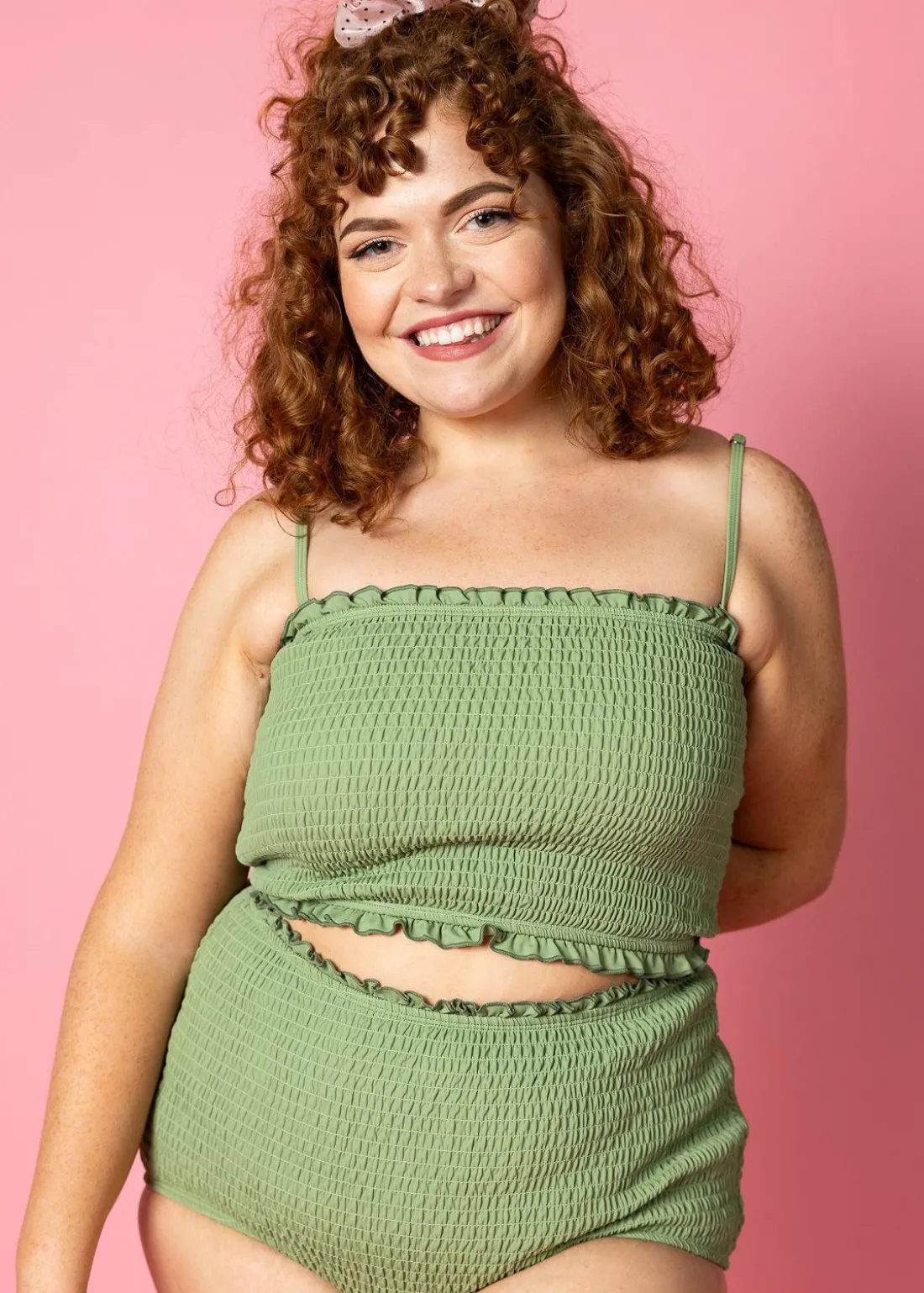 Kortni Jeane Meadow Green | Bandeau Top MeadowGreen New