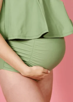 Kortni Jeane Meadow Green | Maternity Bottoms MeadowGreen Hot