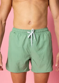 Kortni Jeane Meadow Green | Mens Retro Shorties MeadowGreen Hot