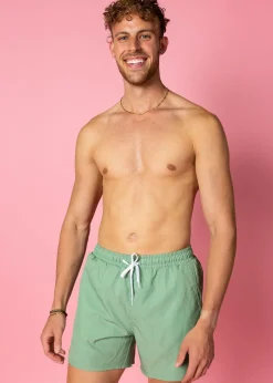 Kortni Jeane Meadow Green | Mens Retro Shorties MeadowGreen Hot