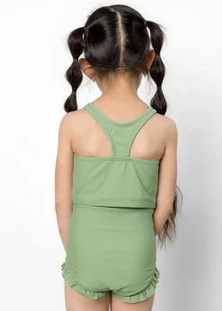 Kortni Jeane Meadow Green | Mini All Ruffled Up Bottoms MeadowGreen Discount