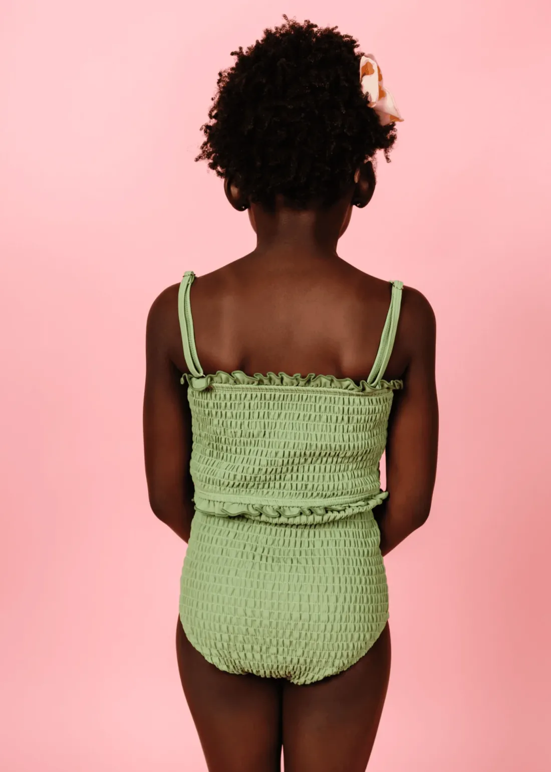 Kortni Jeane Meadow Green | Mini Bandeau Top MeadowGreen Fashion
