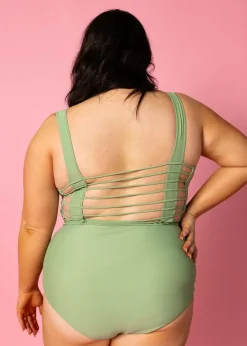 Kortni Jeane Meadow Green | Original Latter-Back Top MeadowGreen Sale