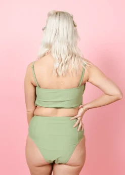 Kortni Jeane Meadow Green | Oversized Ruffle Top MeadowGreen New