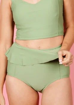 Kortni Jeane Meadow Green | Peplum Bottoms MeadowGreen Online