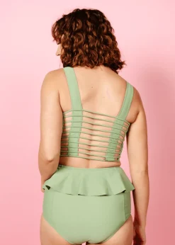 Kortni Jeane Meadow Green | Peplum Bottoms MeadowGreen Online