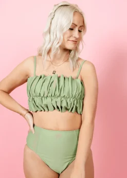 Kortni Jeane Meadow Green | Up High Bottoms MeadowGreen Hot