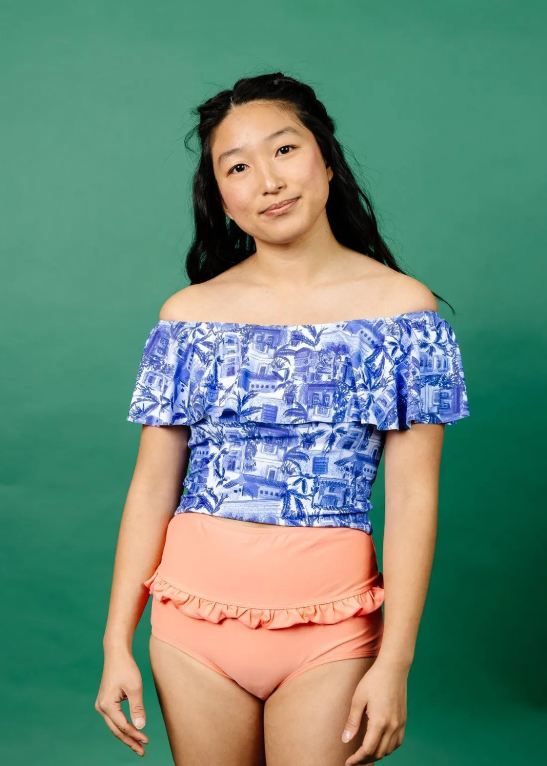 Kortni Jeane | Mid-Ruffle Bottoms Melon Discount