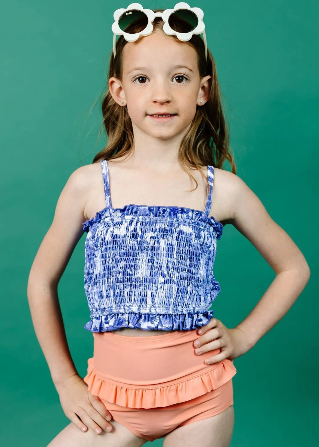 Kortni Jeane | Mini Mid-Ruffle Bottoms Melon Online