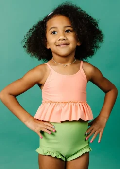 Kortni Jeane | Mini Peplum Top Melon Sale
