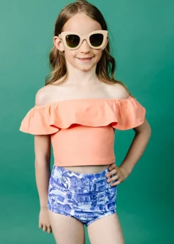 Kortni Jeane | Mini Ruffled Around Top Melon Sale