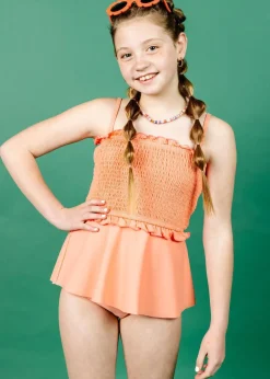 Kortni Jeane | Youth Bandeau Top Melon Fashion