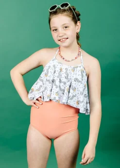 Kortni Jeane | Youth High-Waisted Bottoms Melon Fashion