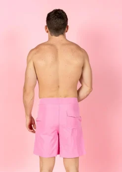 Kortni Jeane Mens Swim Trunks | Sweet Pink SweetPink New