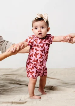 Kortni Jeane | Baby Shorties Rashguard (Unisex) Metamorphosis Hot