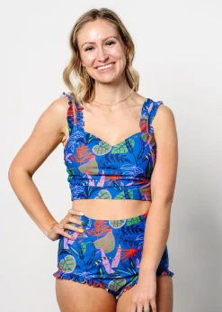 Kortni Jeane Midnight Jungle | All Ruffled Up Bottoms midnight_jungle New