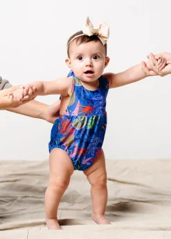 Kortni Jeane Midnight Jungle | Baby Romper One-Piece Midnight_Jungle Fashion