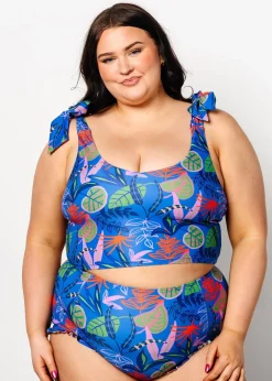 Kortni Jeane Midnight Jungle | Knot Top Midnight_Jungle Discount
