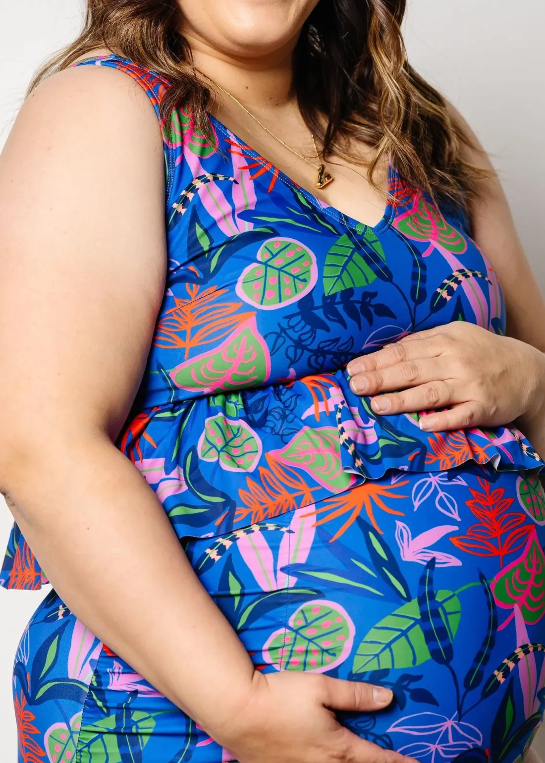 Kortni Jeane Midnight Jungle | Maternity Bottoms Midnight_Jungle Outlet