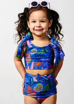 Kortni Jeane Midnight Jungle | Mini Bow Bottoms Midnight_Jungle Hot