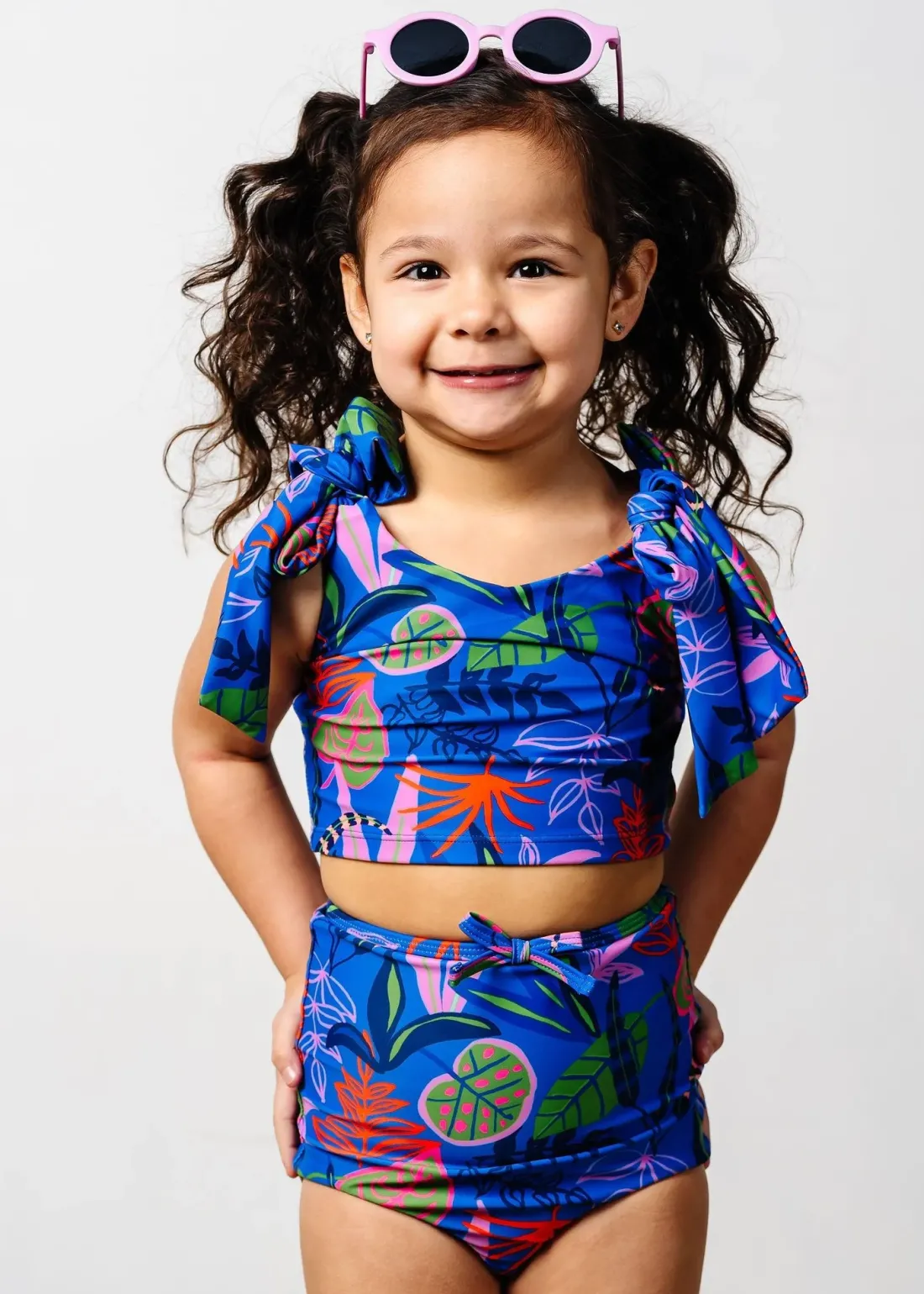 Kortni Jeane Midnight Jungle | Mini Knot Top Midnight_Jungle Sale