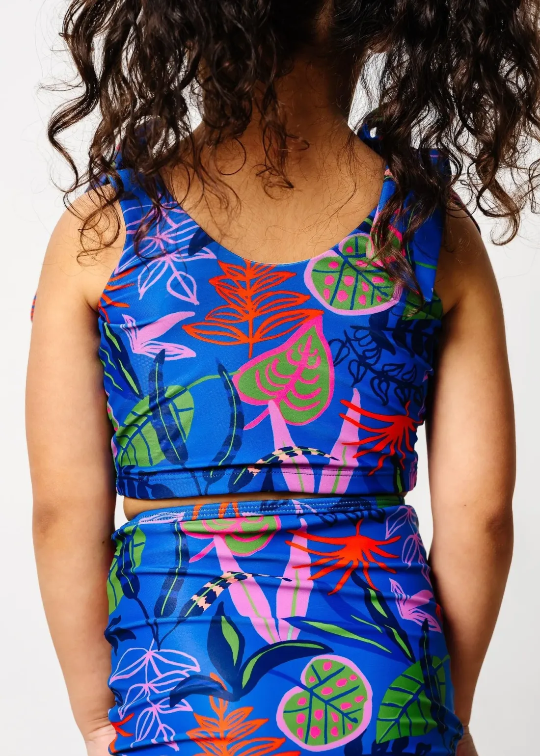 Kortni Jeane Midnight Jungle | Mini Knot Top Midnight_Jungle Sale