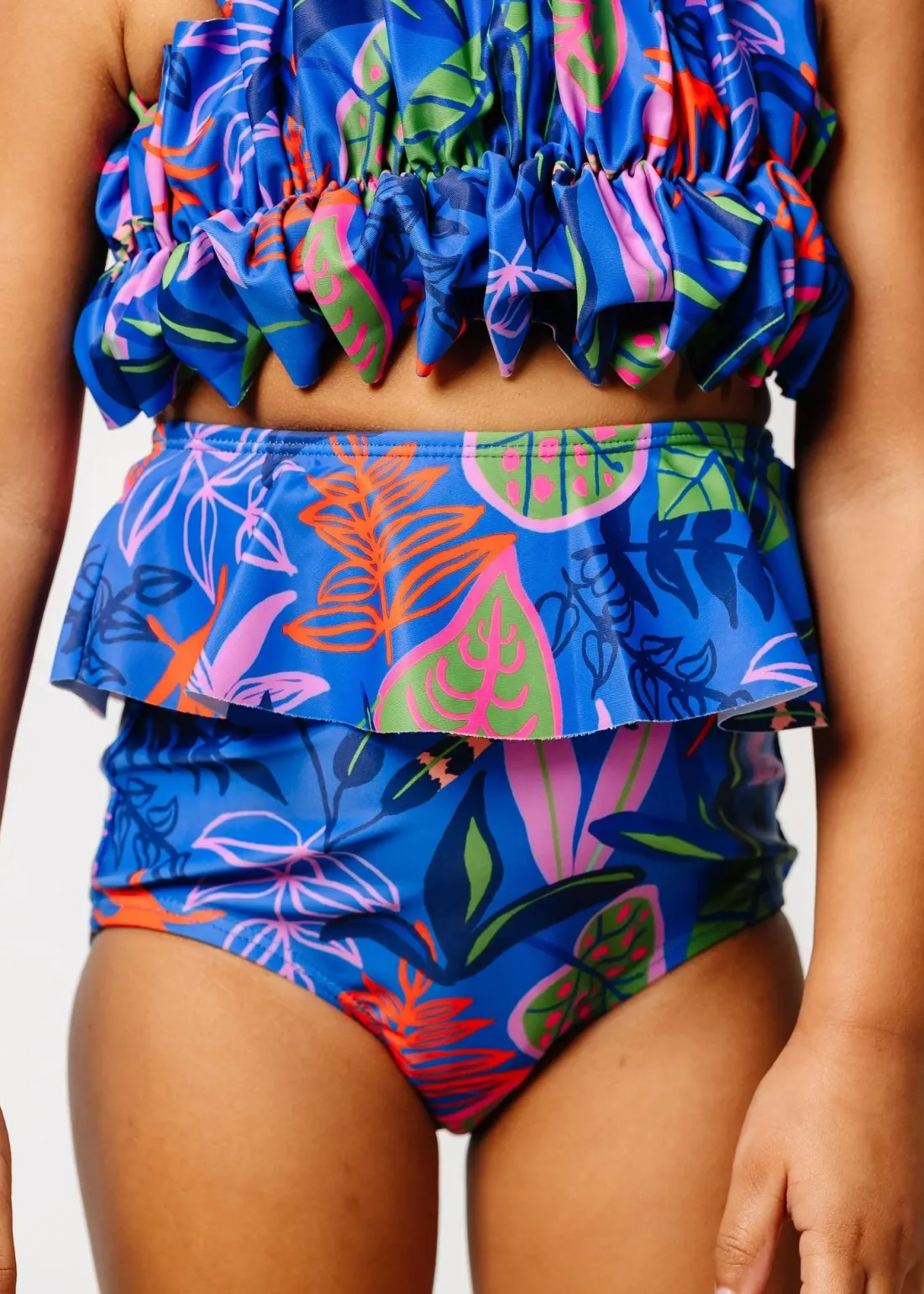 Kortni Jeane Midnight Jungle | Mini Peplum Bottoms Midnight_Jungle Hot