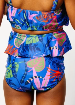 Kortni Jeane Midnight Jungle | Mini Peplum Bottoms Midnight_Jungle Hot