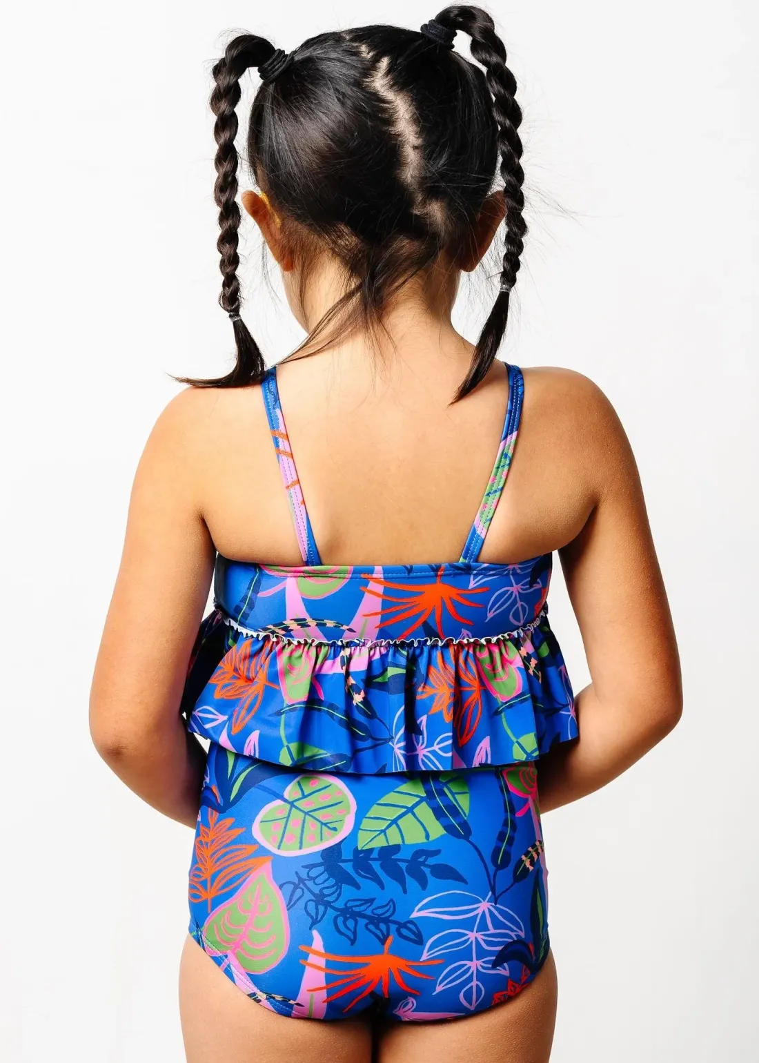 Kortni Jeane Midnight Jungle | Mini Peplum Top Midnight_Jungle Outlet