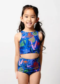 Kortni Jeane Midnight Jungle | Mini Racer Back Top Midnight_Jungle Fashion