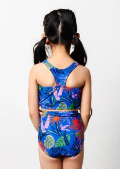 Kortni Jeane Midnight Jungle | Mini Racer Back Top Midnight_Jungle Fashion