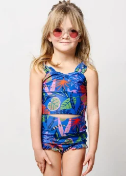 Kortni Jeane Midnight Jungle | Mini Ripple Top Midnight_Jungle Best