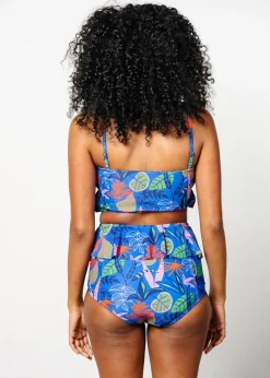 Kortni Jeane Midnight Jungle | Oversized Ruffle Top Midnight_Jungle Best
