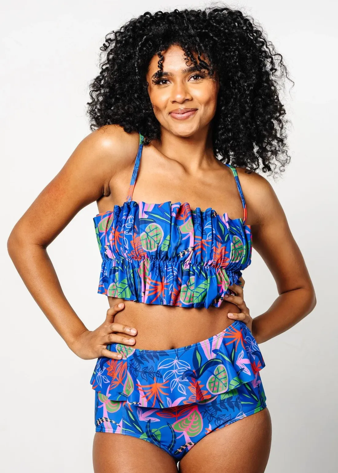 Kortni Jeane Midnight Jungle | Peplum Bottoms Midnight_Jungle Online