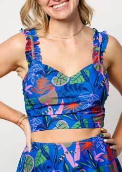 Kortni Jeane Midnight Jungle | Ripple Top Midnight_Jungle Outlet