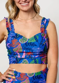 Kortni Jeane Midnight Jungle | Ripple Top Midnight_Jungle Outlet