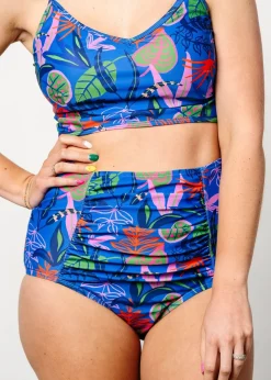 Kortni Jeane Midnight Jungle | Ruched Bottoms 2.0 Midnight_Jungle Sale