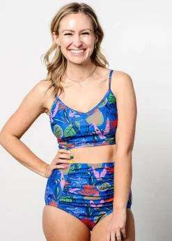 Kortni Jeane Midnight Jungle | Ruched Bottoms 2.0 Midnight_Jungle Sale