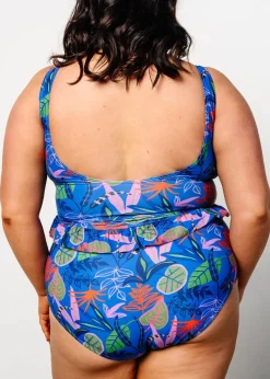 Kortni Jeane Midnight Jungle | Skirted One-Piece Midnight_Jungle Hot