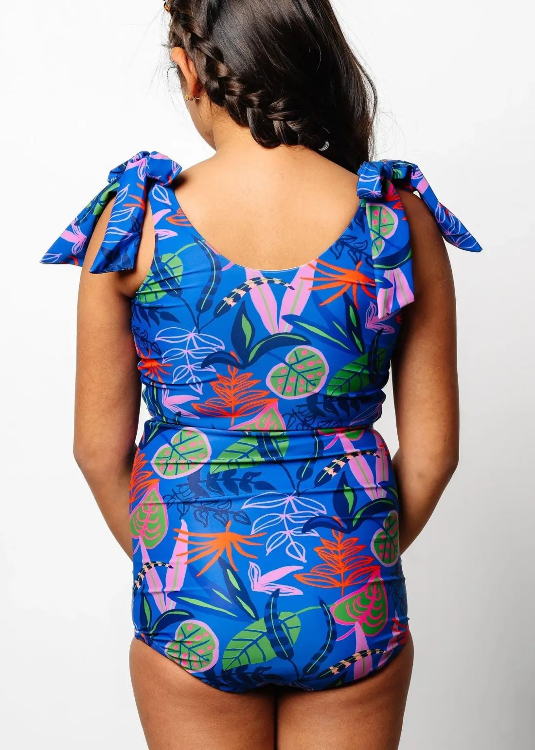Kortni Jeane Midnight Jungle | Youth Bow Bottoms Midnight_Jungle Clearance