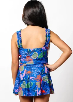 Kortni Jeane Midnight Jungle | Youth Detached Short Skirt Midnight_Jungle Outlet