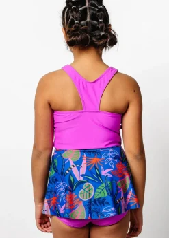 Kortni Jeane Midnight Jungle | Youth Detached Short Skirt Midnight_Jungle Outlet