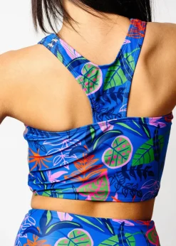 Kortni Jeane Midnight Jungle | Youth Racer Back Top Midnight_Jungle Discount