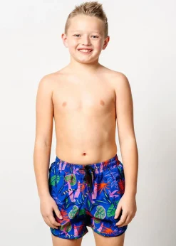Kortni Jeane Midnight Jungle | Youth Retro Shorties Midnight_Jungle New