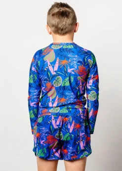 Kortni Jeane Midnight Jungle | Youth Retro Shorties Midnight_Jungle New