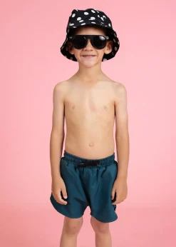 Kortni Jeane Midnight Teal | Mini Retro Shorties MidnightTeal Discount