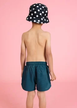 Kortni Jeane Midnight Teal | Mini Retro Shorties MidnightTeal Discount