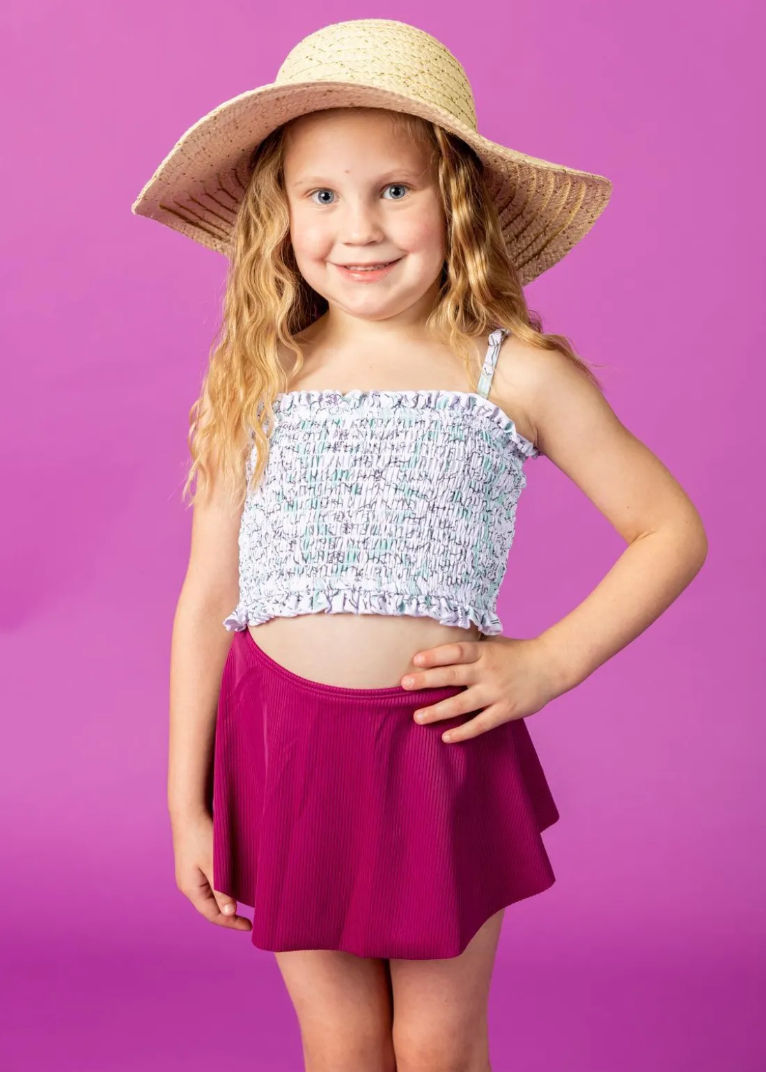 Kortni Jeane Mint Flowers | Mini Bandeau Top MintFlowers Discount