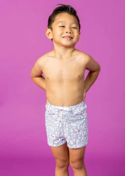 Kortni Jeane Mint Flowers | Mini Euro Shorts MintFlowers Fashion