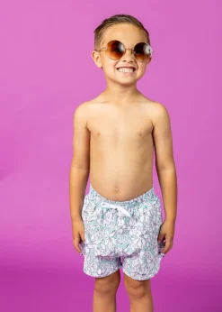 Kortni Jeane Mint Flowers | Mini Retro Shorties MintFlowers Online
